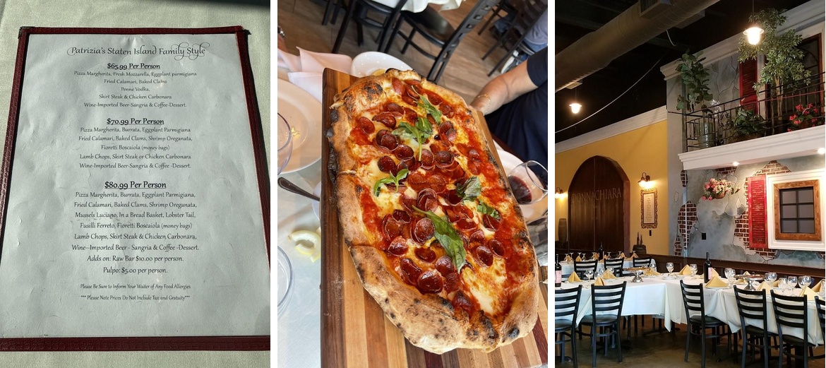 Patrizia's of Brooklyn Menu
